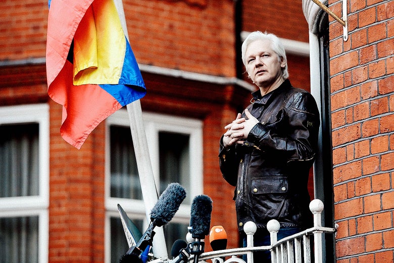 Julian Assange.